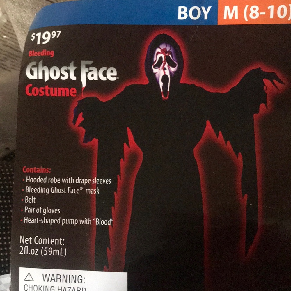Scream boys costume